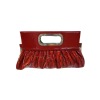 Hot Sale Ladies' Red PU Clutch Bag