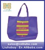 Hot Sale Popular purple foldable shopping bag