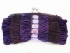 Hot Sale Purple Stripe Satin Evening/Shoulder Bag