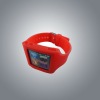 Hot Sale ! Red Silicone Wristbands Case For IPod Nano 6gen
