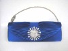 Hot Sale Smooth Blue Stripe Evening/Shoulder Bag