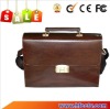 Hot Sales! Unique Leather Briefcase with Fingerprint Lock HF-FC01