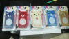 Hot-Sell &New Fashion Love Bear cooler bag for iPhone Cover For iPhone4