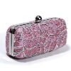 Hot Sell Shining pink Beautiful evening bag