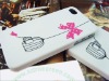 Hot Selling Small Bird and Birdcage Hard Case for iPhone 4g