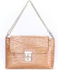 Hot Summer Croco Cowhide Leather little girl purses