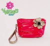 Hot cosmetic bag with fold and nail