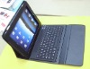 Hot!! fashion PU leather bluetooth keyboard case for IPAD