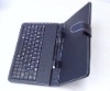 Hot!! fashion PU leather bluetooth keyboard case for IPAD