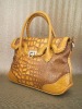 Hot fashion crocodile skin grain ladies handbag