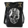 Hot fashion skull bag skull shoulder style YHloday 1225