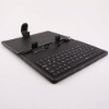 Hot! for 7 tablet pc leather case with keyboard