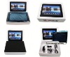 Hot! galaxy tablet leather keyboard case