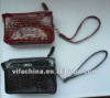 Hot in 2012 lady wallet with wrist strap