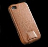 Hot item sale 2012 Leather Flip Case for iPhone 4S