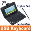 Hot! leather case for samsung galaxy tab tablet p1000