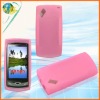 Hot pink Silicone cell phone Case for Samsung S8500