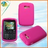 Hot pink silicone rubber case for Kyocera Torino S2300