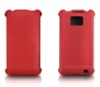 Hot-pressed leather folded case for samsung galaxy S2