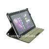 Hot pressed superior leather case for samsung galaxy tab 10.1 P7510