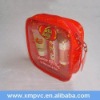 Hot red colored pvc toilet bag XYL-D-C064