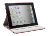 Hot sale-360 rotation new leather cases for apple ipad2-360degree rotated/swivel leather case for Ipad2 with multi view angle