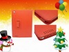 Hot sale Christmas day Promotional popular Leather Case  Smart Cover pouch with stand for ipad 2 tablet PC laptop  accessories