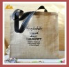 Hot-sale Long handle jute bag