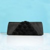 Hot sale Satin  Evening Bag with flower