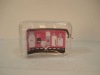 Hot sale clear vinyl cosmetic bags