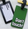 Hot sale custom soft pvc cool luggage tag