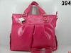 Hot sale designer PU handbags women bags decorative pattern