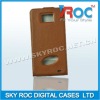 Hot sale good quality leather case mobile phone for SAM I9100