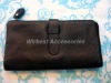 Hot sale high quality 100% leather ladies fashion wallet with different color (WB8119-B)