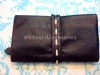 Hot sale high quality 100% leather lady wallets with different color (WB801-B)