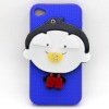 Hot sale high quality New design Mobile phone Cartoon mirror hard plastic case for iphone 4 4G 4S 4GS