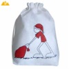 Hot sale non woven drawstring bag