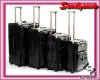 Hot sale pu trolley luggage bag