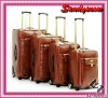 Hot sale pu trolley luggage case