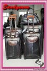 Hot sale pu trolley luggage sets