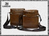 Hot sale real leather men's shoulder messenger bag