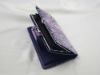 Hot sale snake skin lady wallet with frame