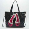 Hot sale women's fashion brand tote handbags,wholesale price