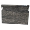 Hot sale wood grain leather case for ipad 2