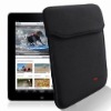 Hot sales 10" laptop tablet PC soft sleeve case bag for iPad