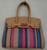 Hot sales!2011 the most fashion and newest colourful Ladies PU handbags