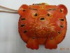 Hot-sell Tiger Shape Small leather Coin Purses