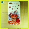 Hot sell abs Christmas cover for iphone 4g/4gs