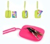 Hot selling!!! colorful silicone credit card bag