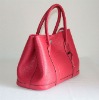 Hot selling fashion ladies elegent leather red handbags